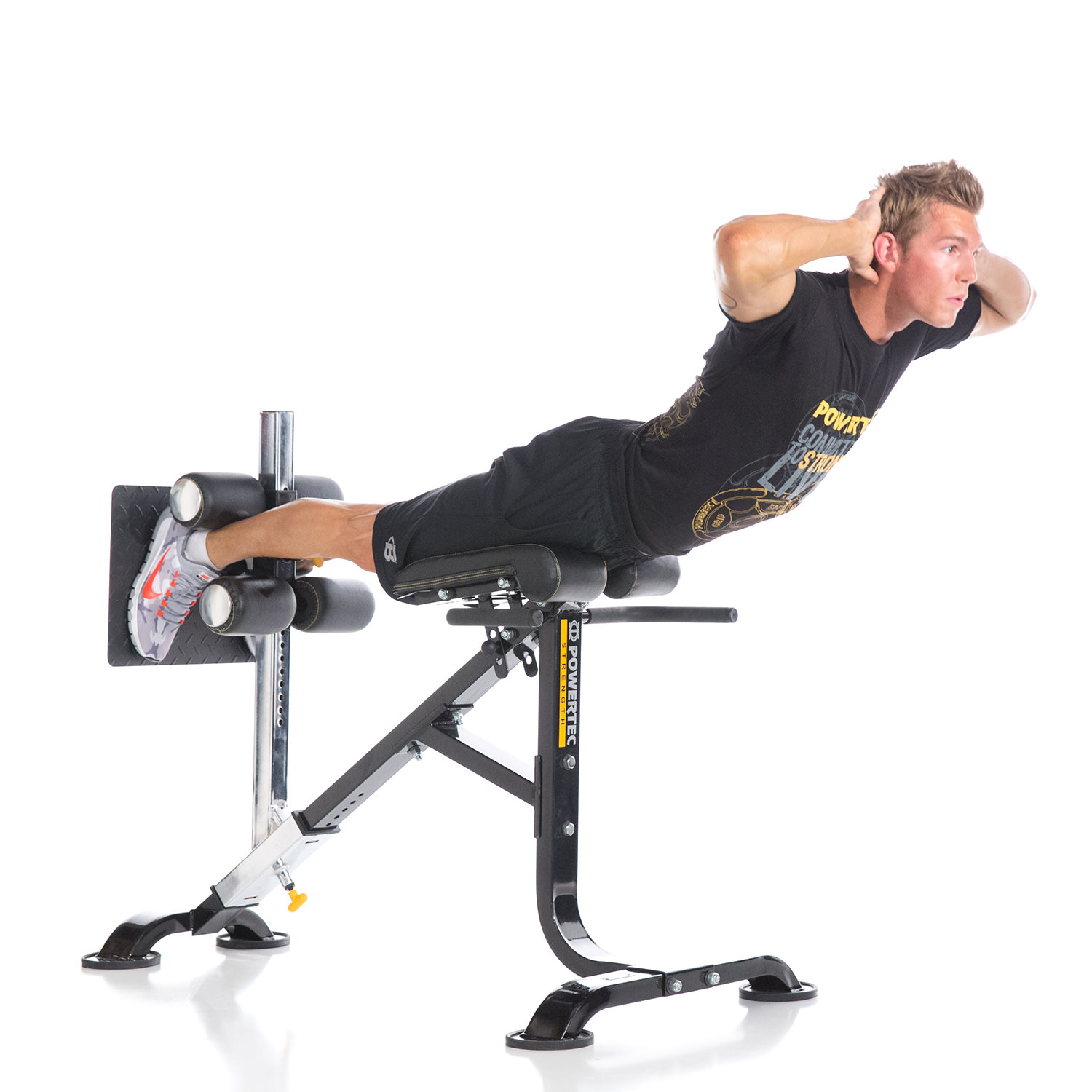 Powertec Dual Hyperextension / Roman Chair | eBay