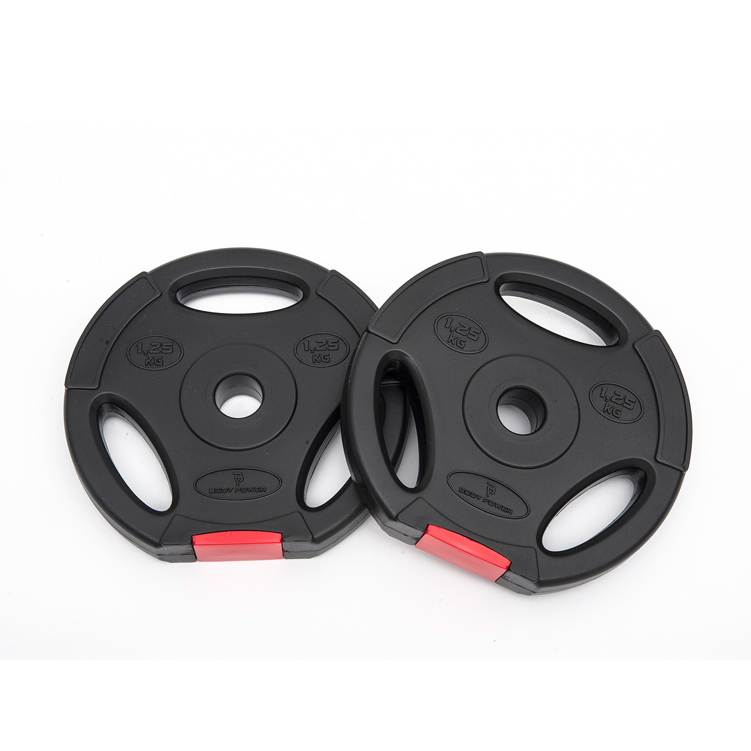 body-power-1-25-kg-tri-grip-vinyl-standard-1-inch-weight-disc-plates