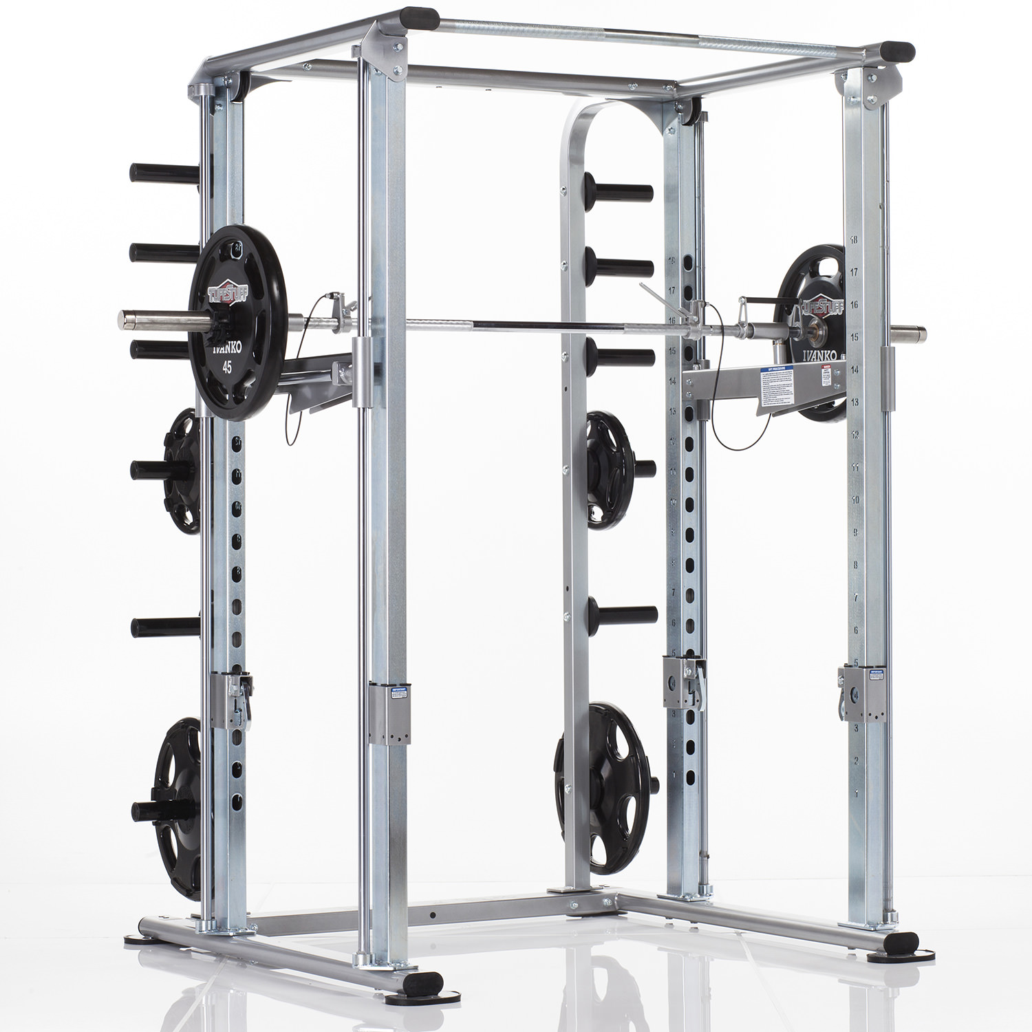 self spotting squat rack