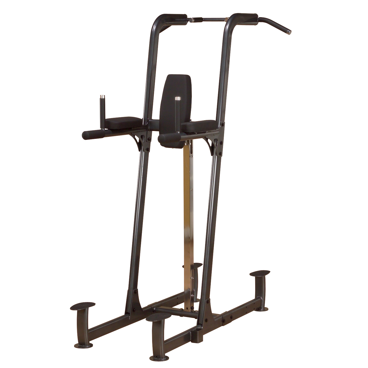 Body Solid Fusion Light Commercial Vertical Knee Raise Dip Pull Up Station