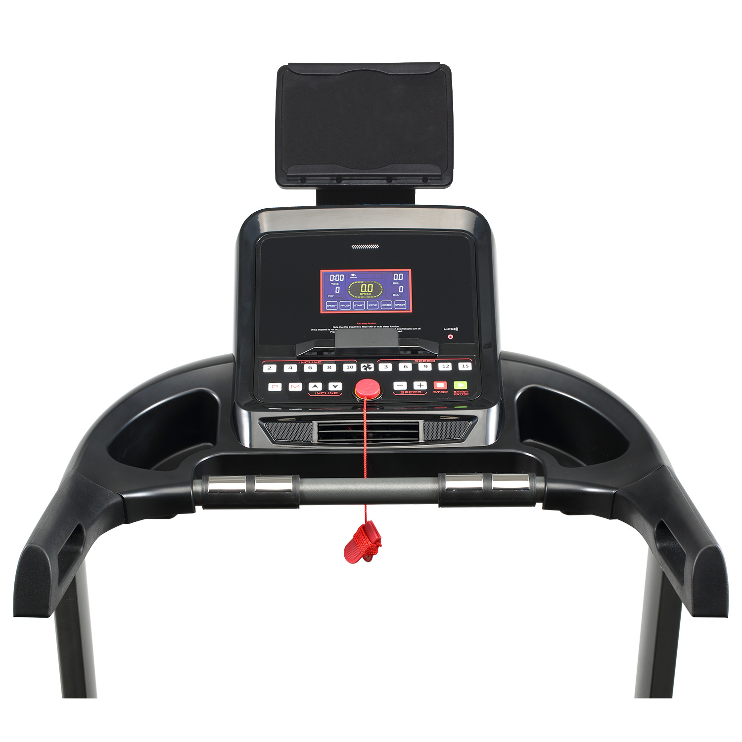 Body Power Sprint T500 Folding Treadmill with Tablet Holder