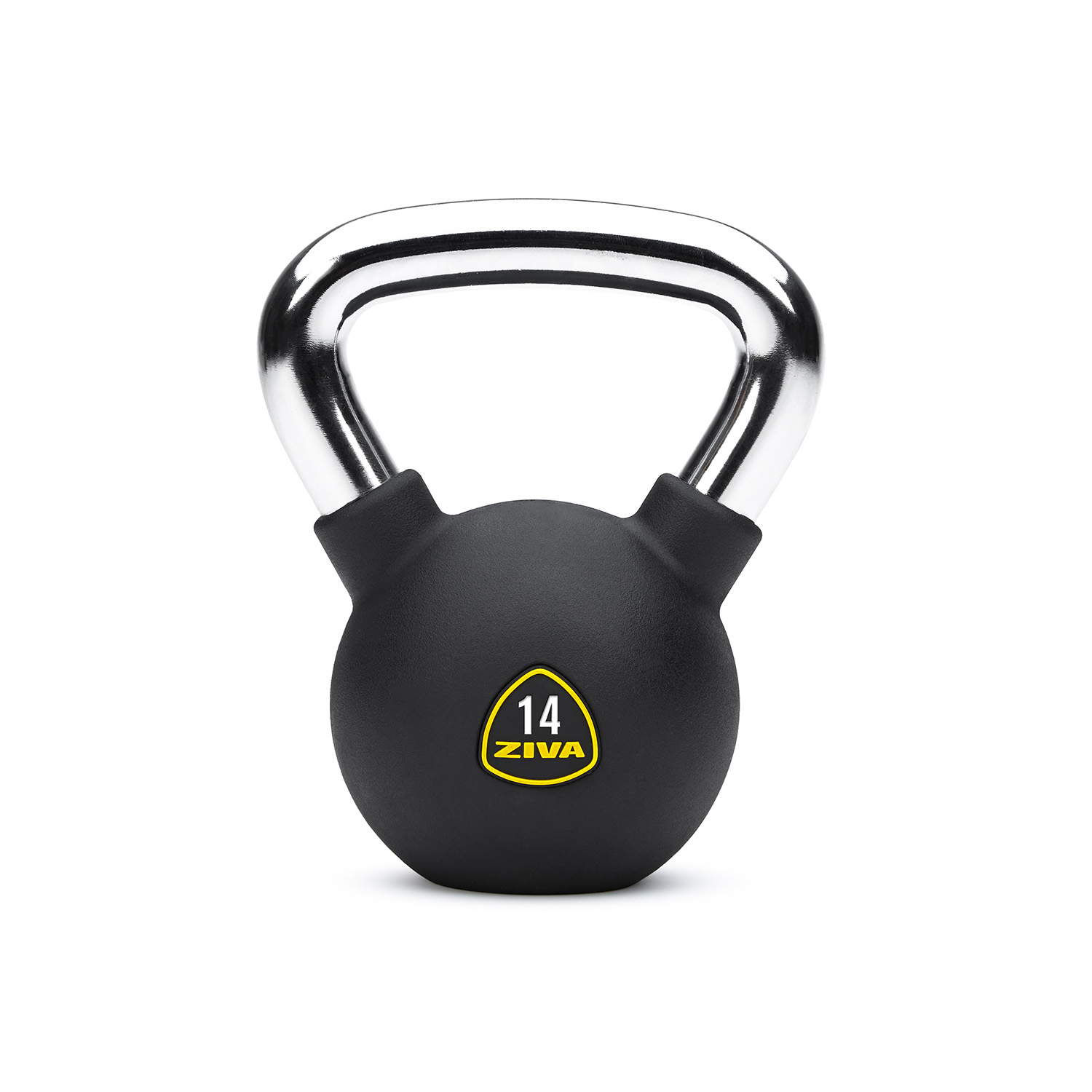 Ziva 14Kg Performance Rubber Kettlebell