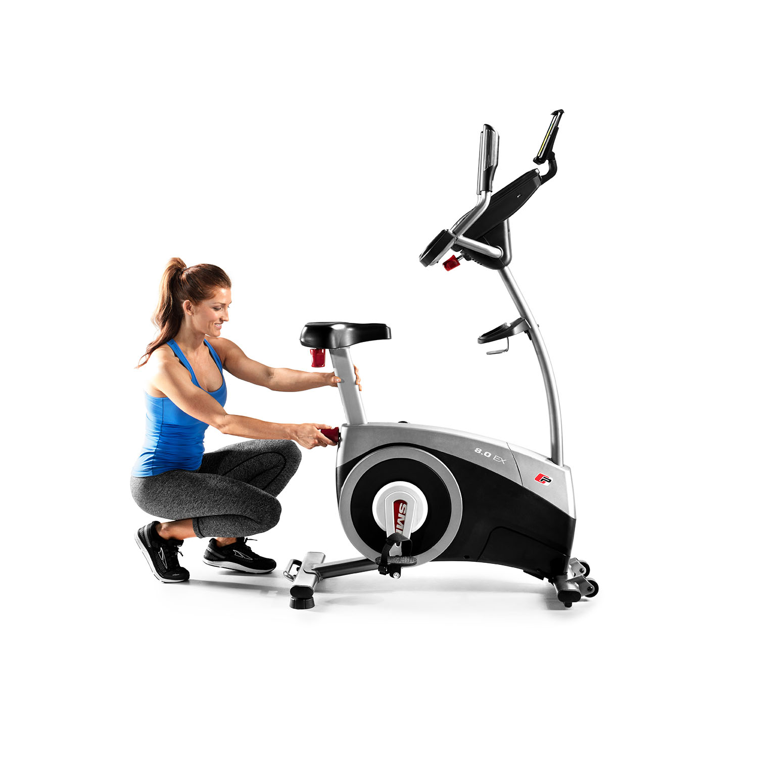 ProForm 8.0 EX Upright Bike 30 Day iFIT Family Subscription Included