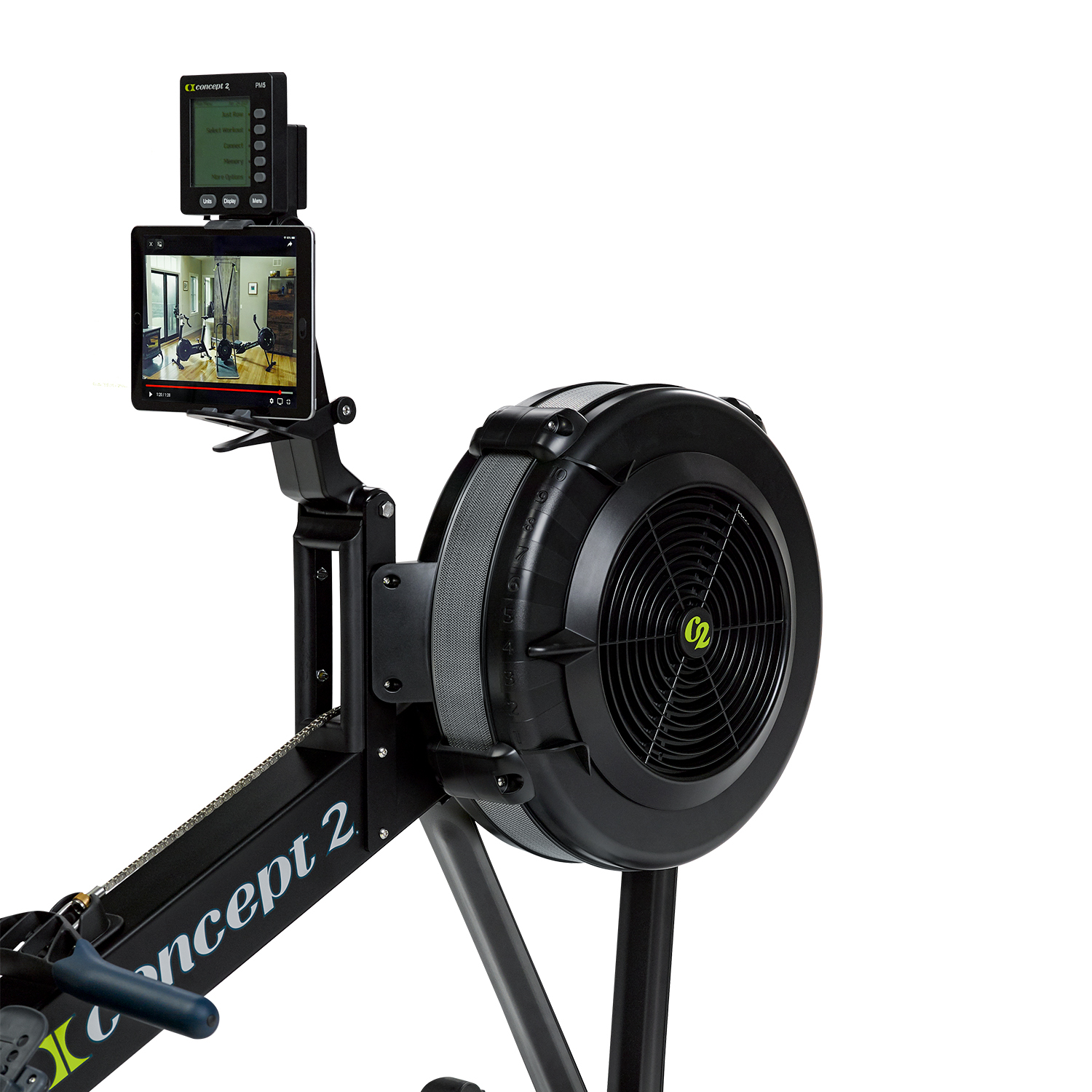 Concept2 RowErg w Standard Legs Black