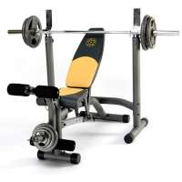 Golds Gym Maxi Workout bench rack Npton