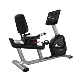 Life Fitness Integrity S-SL Recumbent Bike WIFI - Arctic Silver