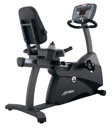 Life fitness r3 recumbent hot sale bike