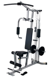 Powerline PHG1000 Plate Load Multi Gym (Grey)