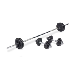 Body Power 51Kg 6FT Combi Standard Weight Set