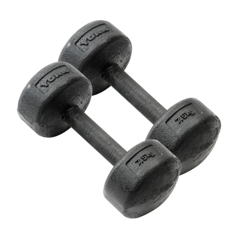 York Legacy Dumbbells 2 x 7.5kg