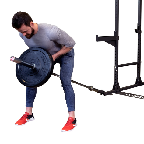 Row attachment for barbell sale