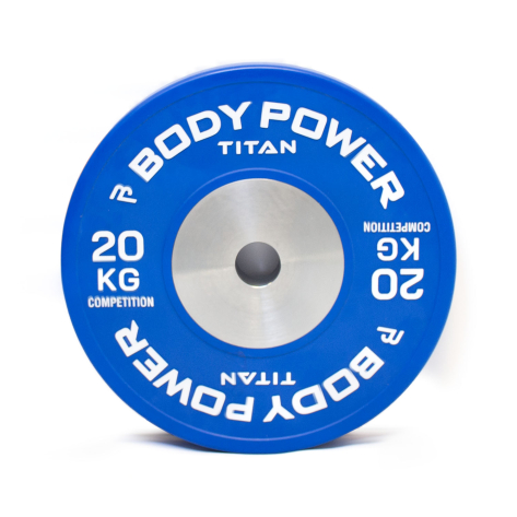 Body Power TITAN Competition Bumper Plate 20kg x1