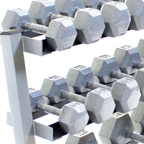 Body solid grey hex dumbbell set sale