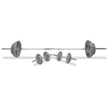 Body Power 101Kg 6FT Tri Grip Combi Standard Weight Set